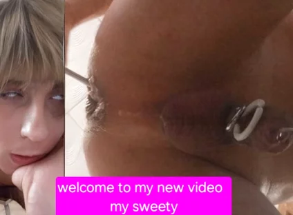 Hot Twink Squirt Powerfully From an Anal Orgasm From Two Angles