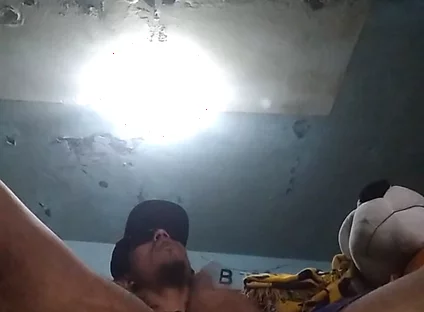 I'm Left Alone Playing with My Erect Cock