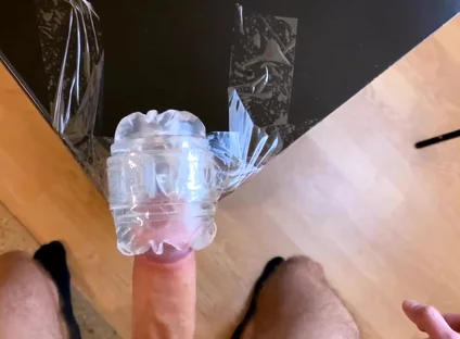 Sex Toy on Table Orgasm After Dirty Talks