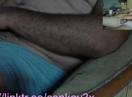 Masculine Bear Daddy Was Amazing on Live Broadcast