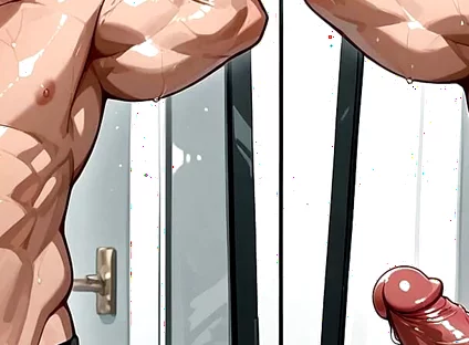 Ai Sexy Oiled Muscle Men