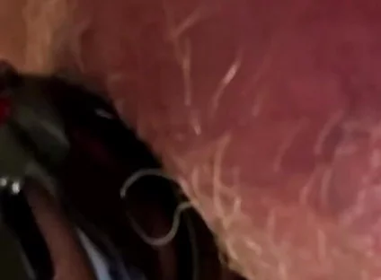 Pissing with a Cock Cage on