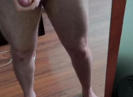 I Love Jerking off in Front of the Mirror so Much