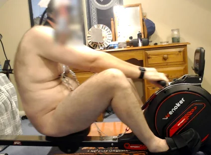 Self Bondage Breath Play and Spanking