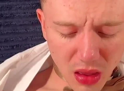 Passionate Couple in Intimate Bareback Anal with Intense Handsfree Cumshot and Creampie