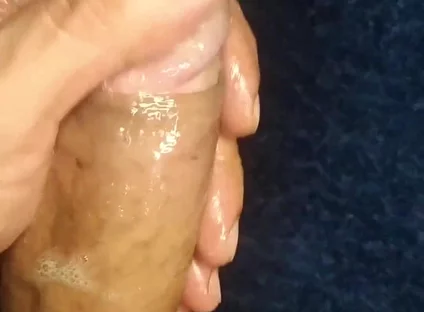 Come Help Me Massage This Big Dick with Your Saliva?