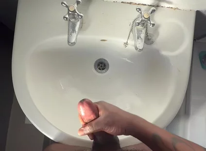 I Cum in the Work Toilet