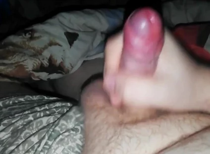 Masturbating