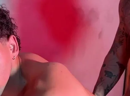 Big Dick Papi Muscle Latin Stud Azael Maluma Fucks Cute Twink Bareback