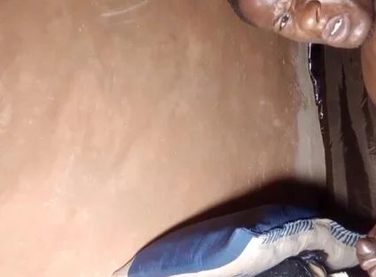 Cum Like Man in Sambisa Forest Room