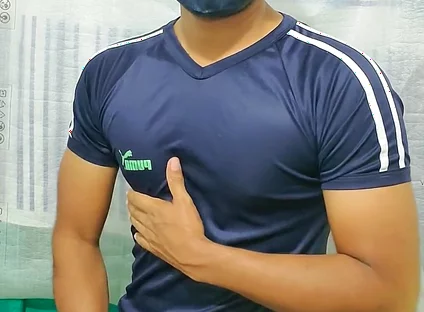 Gay Muscular Indian Masturbates