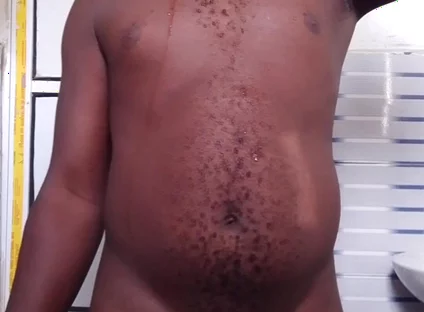 Masturbating in Bathroom