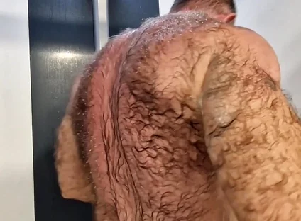 Hairy Jack Taking a Shower