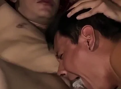Sharing a Big Sweaty Cock