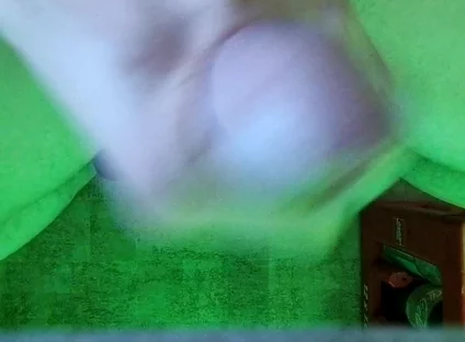 Cumming Under the Desk