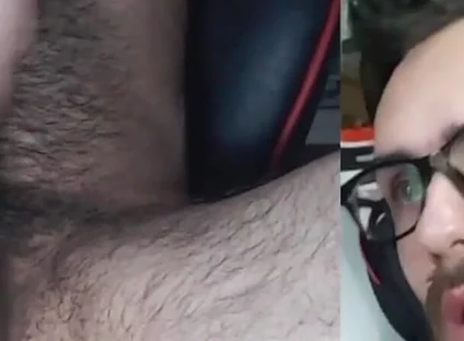 20 Centimeter Penis Pumping a Lot of Milk, with My Face!!