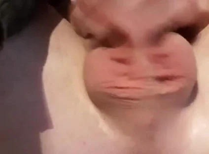 Jerking off From Above