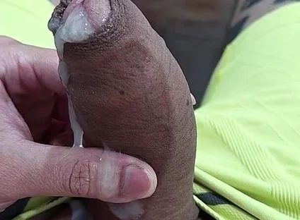 A Penis Full of Semen - Want to Clean Me with Your Tongue?