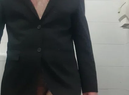 All Naked in Bathroom