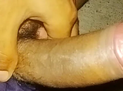 Spilling Cum on the Sidewalk