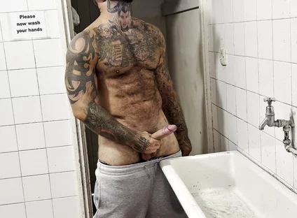 Massive Filthy Irish Cock Pissing All Over