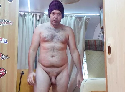 All Naked in Camper