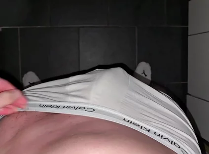 German Master Orders Deep Blowjob.. White Calvins Down.. Cock Dripping