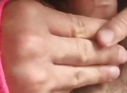 Miniature Ladyboy Sissy Sucks a Huge Load of Cum Onto Her Body From Bumble!