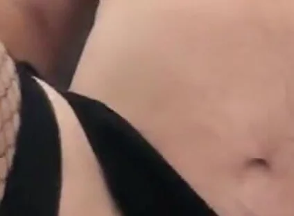 Stripping off Mom's Lingerie
