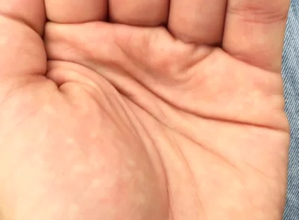 Hands Close up, Palms Close up, Cumshot on Both Hands