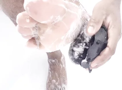 Soap My Soles with a Shower Scrubber (2025)