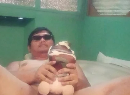 Quick Fucking My Doll on My Airbed Inside My Room