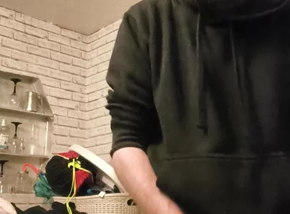 Wanking My Big Hard Dick and Smoking 2 Cigs