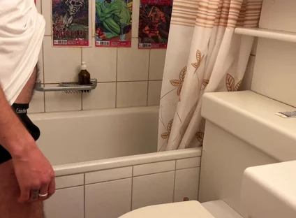 Colleague Showers with Straight Friend