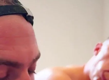 Two Straight Lads Use the Gay Mouths