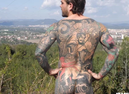 Cumshot in the Forest