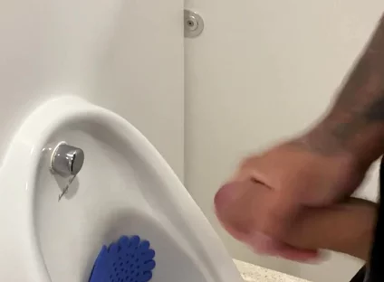 Bathroom Piss and Jerk
