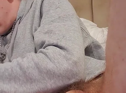 Skinny Lad Messing with Floppy Cock