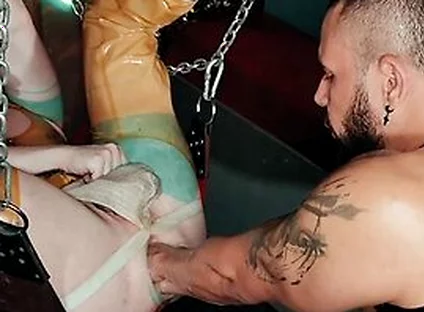 Thiago Boss Shoves His Arm Inside Sloppy Hole