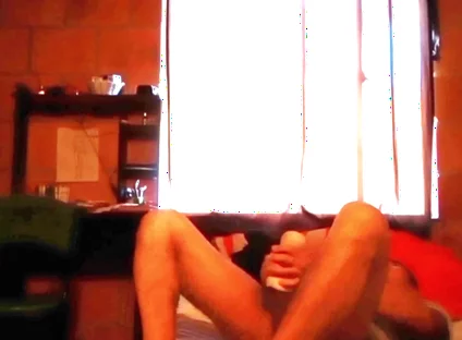 Hot Latino Masturbates and Spills a Lot of Cum