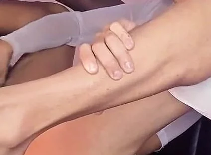 Femboy Puta Gigi Kneels Down and Sucks the Xxl Cock of the Brunette Before He Destroys Her Ass