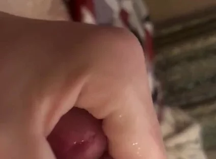 Punishing My Cock Till My Cum Hit the Ceiling