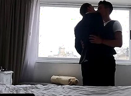 Bored Workaholic Jonas Matt Gets Surprised By Hot Latino Bellboy In His Hotel Room