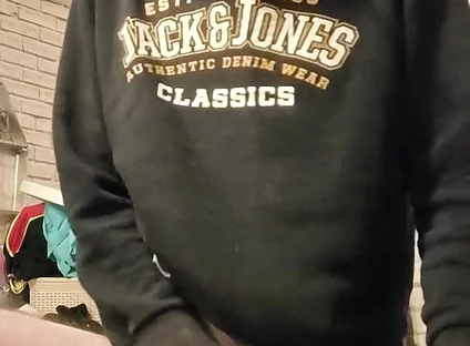 Wanking My Big Hard Dick and Smoking