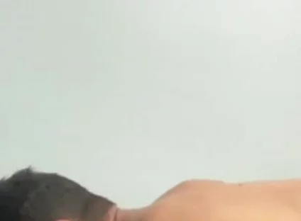 Sucking the Skinny Hairy Dick