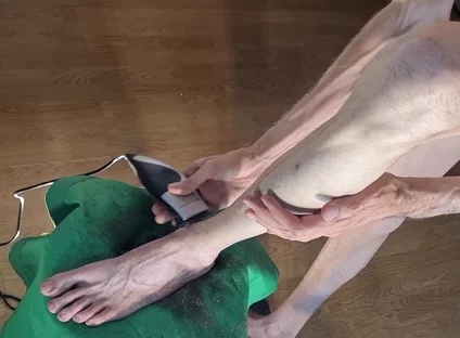 Trimming My Legs and Trying on a Tight Dress