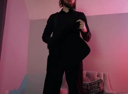 Albino Adonis - Tempting - Fpov Experience - Black Suit & Tie