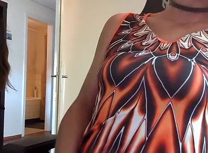 Sissy Jerking off and Eating Her Cum