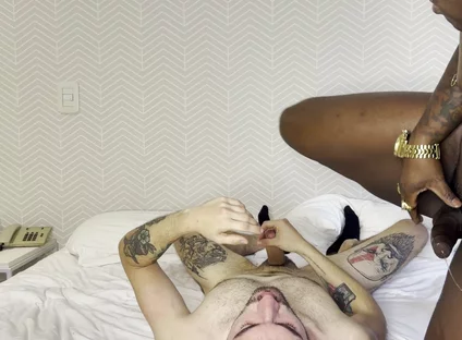 Big Black Booty Ruff Facefucking, Facesitting and Breeding