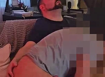 Big Dick Straight Turkish Buddy Get's More Comfortable - Mutual Jerk-off and Blowjob